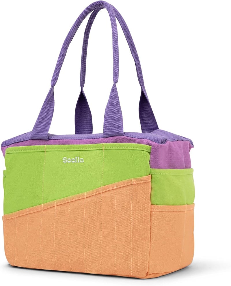 Soolla Studio Bag: Art Supply Storage Organizer & Pottery Tool Bag, Washable Tote, Yarn Bag, Crochet, 30 Pockets, 15+ Colors (Sarah Anderson) - Image 3